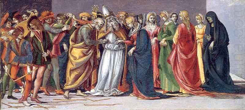 Marriage of the Virgin, Luca Signorelli